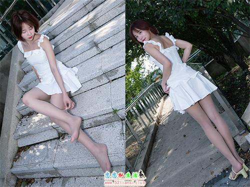 [山茶摄影ISS]215-小倩 户外清纯衣裙【69P/100M】