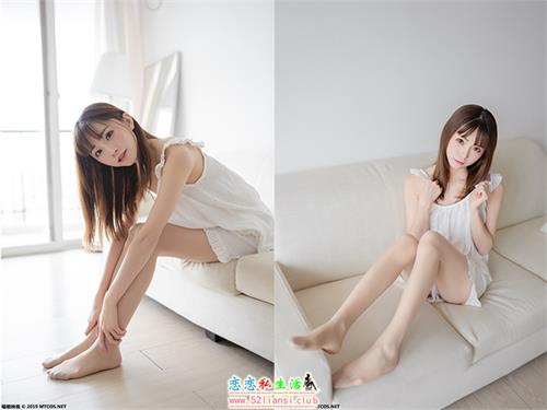 [喵糖映画] 赏美 VOL.056 白色睡衣【45P/309M】