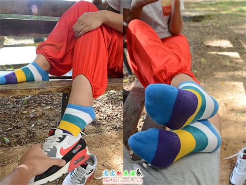 [战前女神] 恋足美腿棉袜女神级摄影套图 117【92P/190M】