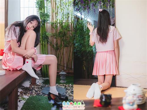 [喵糖映画] 赏美 VOL.087 日系粉色JK【41P/817M】