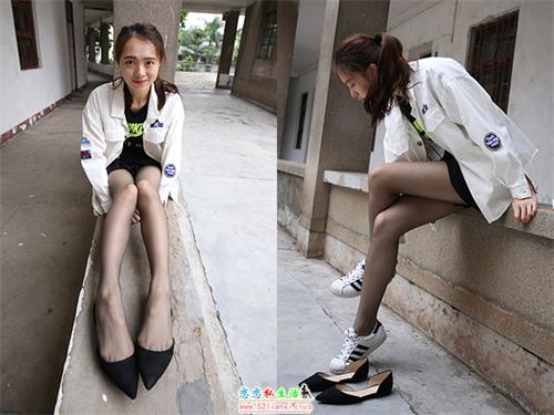 大西瓜爱牙膏-Z03 衬衫短裙灰丝（带视频）【472P+1V/2.42G】