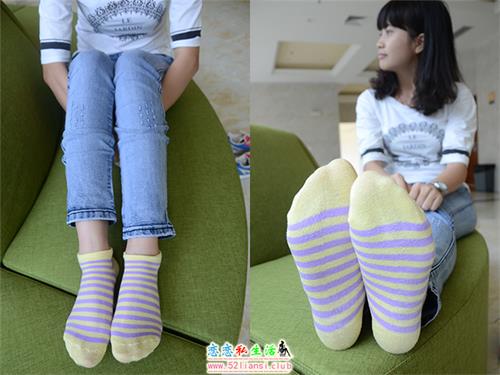 [战前女神] 恋足美腿棉袜女神级摄影套图 104【97P/263M】