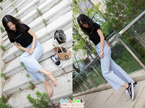 [山茶摄影ISS]200-校园牛仔裤短丝【53P/66M】