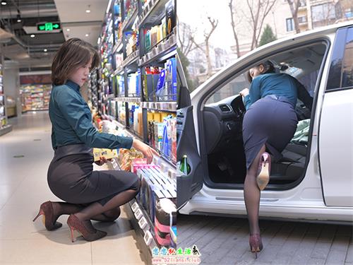 [魔镜街拍] 036 商场黑丝OL街拍【251P/735M】