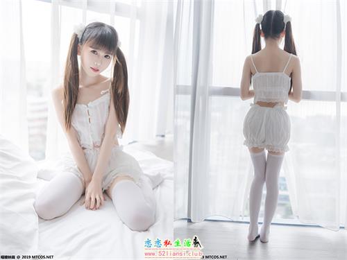 [喵糖映画] 赏美 VOL.065 白丝双马尾【40P/125M】