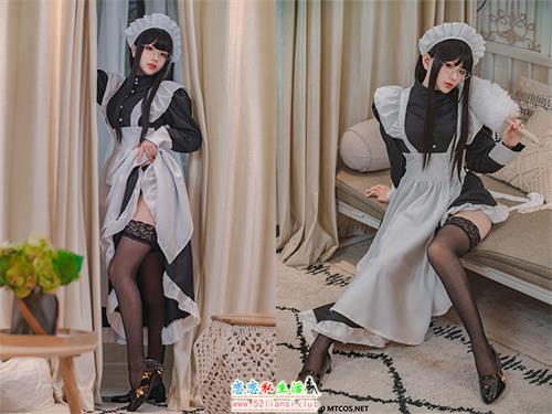 [喵糖映画] 赏美 VOL.120 女仆眼镜娘【36P/395M】