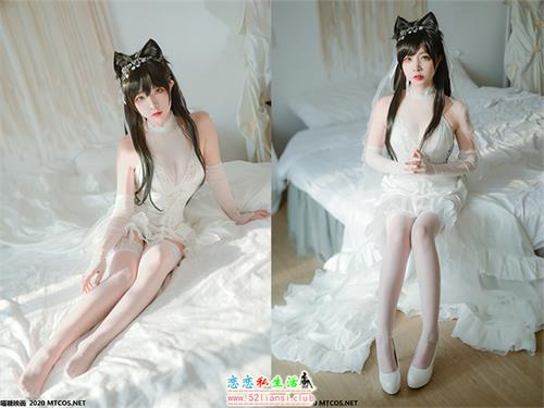 [喵糖映画] 赏美 VOL.100 婚纱爱宕【40P/973M】