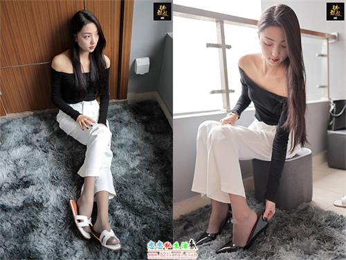 [丝慕写真] 特写集TX004 模特：诗晴《天鹅绒裤里丝》【75P/71M】