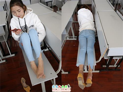 大西瓜爱牙膏-Z25 模特1 校园牛仔裤短丝【371P/2.82G】