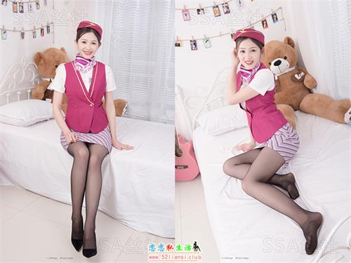 [SSA丝社] 093 笑容治愈系空姐雯雯【99P/80M】