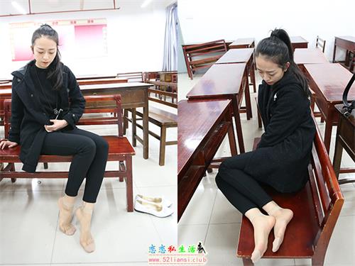 大西瓜爱牙膏-Z15 教室短丝裸足（带视频）【324P+1V/1.48G】