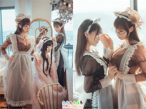 [喵糖映画] 赏美 VOL.146 三人女仆【33P/430M】