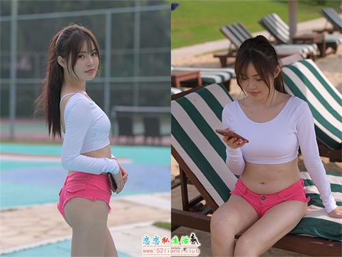 [魔镜街拍] 059-粉红牛仔热裤小姐姐1【328P/895M】