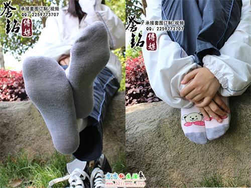 [誉铭传媒] 004期：公园校服棉袜2【130P/62M】