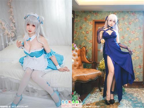 [喵糖映画] 赏美 VOL.191 小天鹅女仆和礼服【24P/400M】