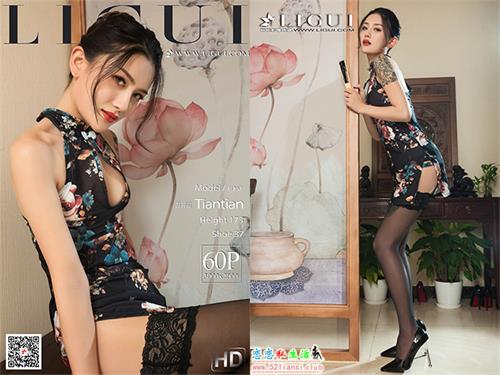 [Ligui丽柜] 2020.03.12《黑色旗欲》甜甜【61P/141M】