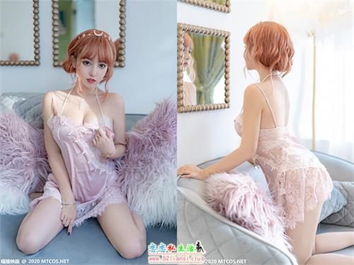 [喵糖映画] 赏美 VOL.198 粉色睡裙【30P/124M】