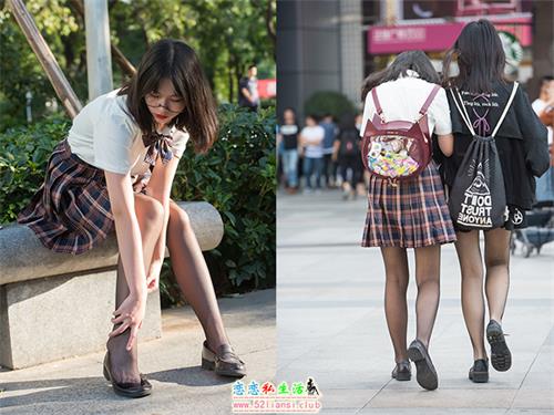 [魔镜街拍] 049-姐妹花街拍【118P/265M】