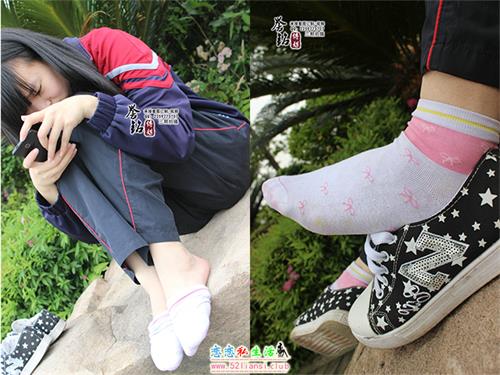[誉铭传媒] 003期：公园校服棉袜【102P/43M】