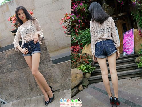 [MussGirl慕丝女郎] NO.041 热裤下裸露的大长腿【161P/208M】