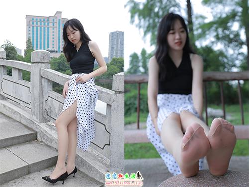 [SiHua思话]No.133 琦琦 温婉淑女游公园【44P/79M】