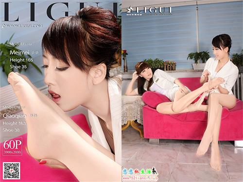 [Ligui丽柜] 2020.04.10 美美&侨侨互动 下【61P/136M】