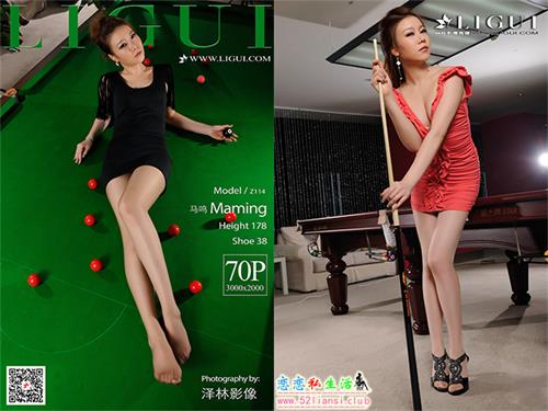 [Ligui丽柜] 2020.04.23 网络丽人 Model 马鸣【71P/30M】