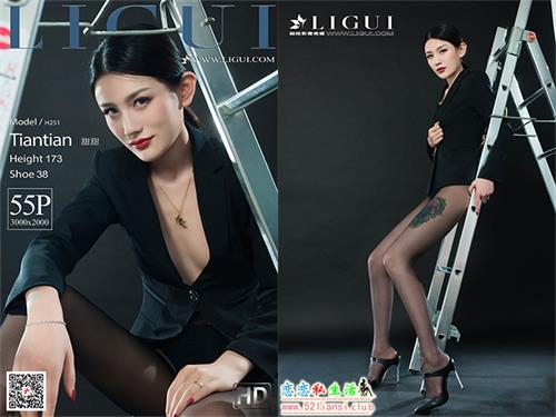 [Ligui丽柜] 2020.06.02《谁要上来呀》甜甜【56P/122M】