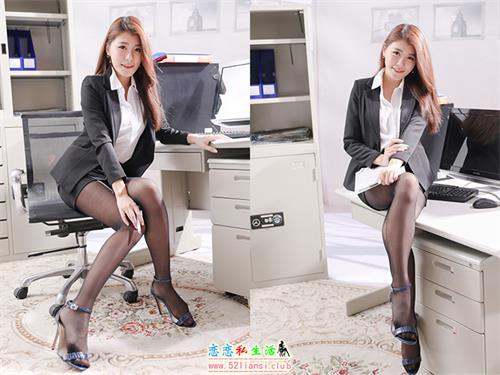 [街拍丝足]049-台湾腿模 陈波波 制服OL黑丝 高跟美腿旅拍【39P/46M】