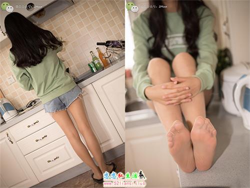 [山茶摄影ISS]311-厨房洗丝脚【99P/197M】