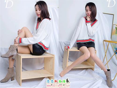 [LD零度摄影]第55期 曼云2 皮裙肉丝【79P/89M】