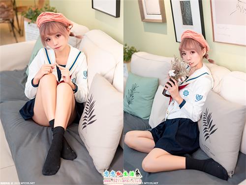 [喵糖映画] 悦美 SPL.011 绿民俗JK【40P/555M】