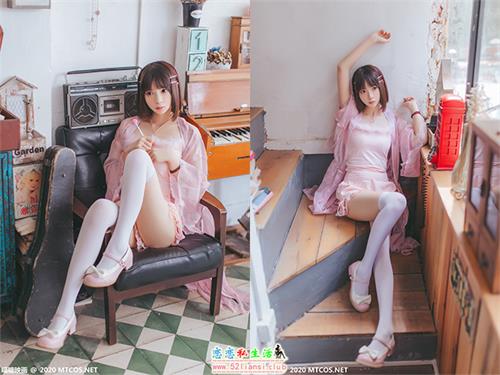 [喵糖映画] 赏美 VOL.250 粉色披纱【20P/278M】