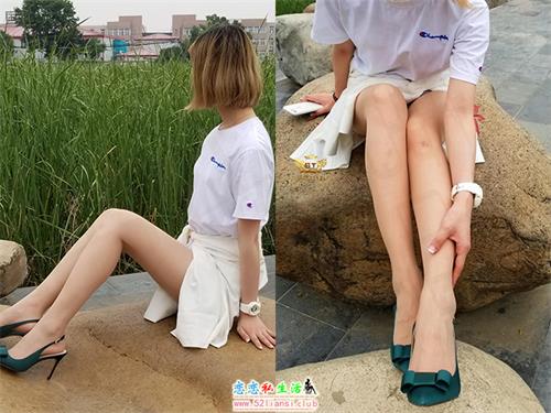 [盛唐CLUB] No.004 公园长椅上的丝足【89P/89M】