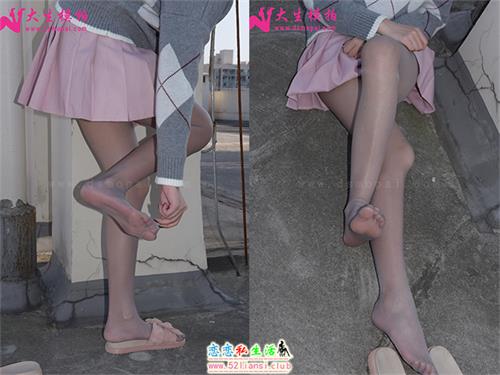 [大生模拍]-N182-楠楠 亮晶晶的灰丝【61P/126M】