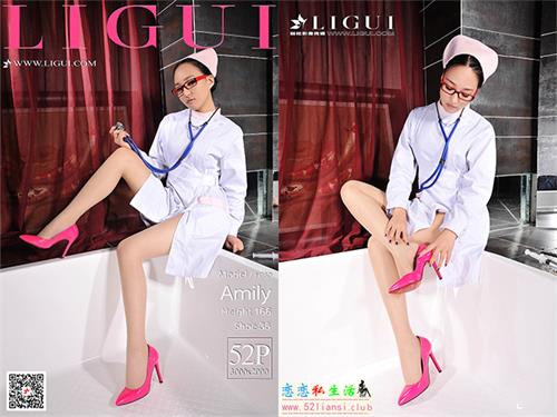 [Ligui丽柜] 2020.06.01 网络丽人 Model Amily【53P/117M】