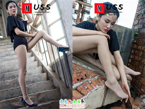 [MussGirl慕丝女郎] NO.061 IESS的始祖model 聪雪组合【95P/149M】