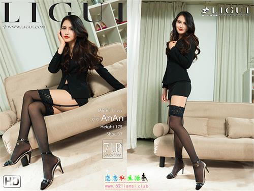 [Ligui丽柜] 2020.06.16《黑丝欲销魂》安安【72P/107M】