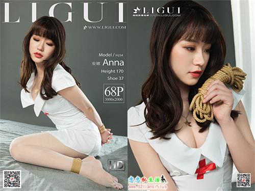 [Ligui丽柜] 2020.07.10《紧缚天使》安娜【69P/140M】