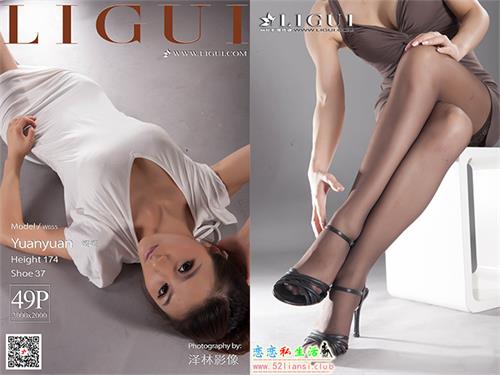 [Ligui丽柜] 2020.07.29 网络丽人 Model 媛媛【50P/38M】