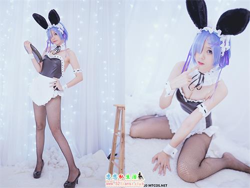 [喵糖映画] 兔美 TML.012 蕾姆兔女郎【26P/266M】