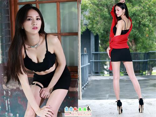 [街拍丝足]066-台湾腿模 萝拉 露肚短裙 高跟美腿旅拍【58P/89M】