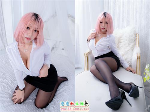 [街拍丝足]075-台湾腿模 朵琳 OL黑丝 高跟美腿外拍【60P/68M】