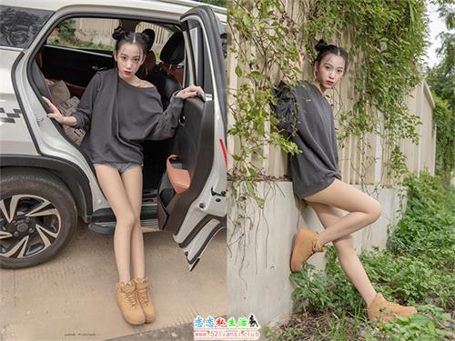 [SSA丝社] 125 大大 郊外踏青玩车【99P/490M】