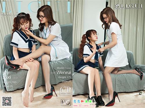 [Ligui丽柜] 2020.07.04《双生花》之特护治疗 文芮&汐汐【68P/160M】