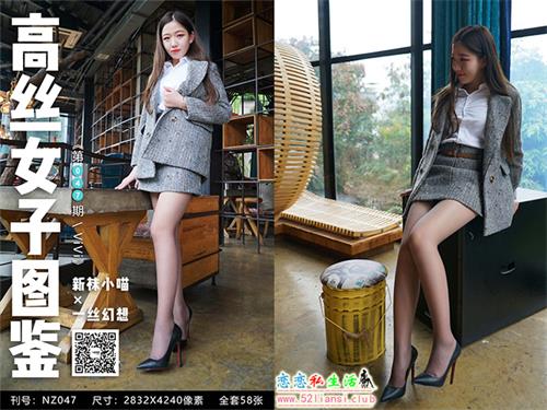[袜小喵]高丝女子图鉴 袜小喵×一丝幻想 NZ.047 ViV【59P/85M】