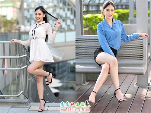 [街拍丝足]091-台湾腿模 张雅淳 大安森林 高跟美腿外拍【54P/62M】