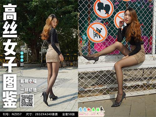 [袜小喵]高丝女子图鉴 袜小喵×一丝幻想 NZ.057 莹【59P/82M】