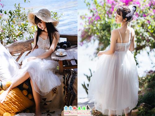 [喵糖映画] 赏美 VOL.305 静夏白裙【34P/681M】