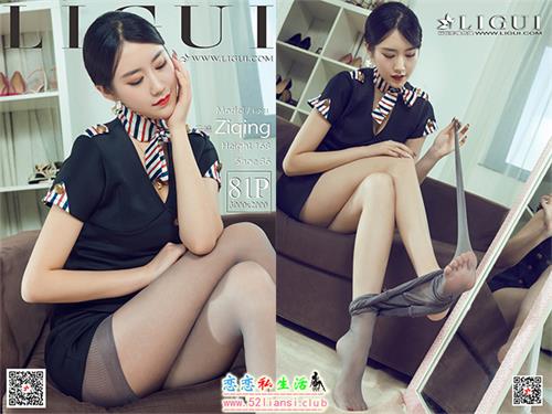 [Ligui丽柜] 2020.11.02《莲秘空姐》子晴【82P/98M】